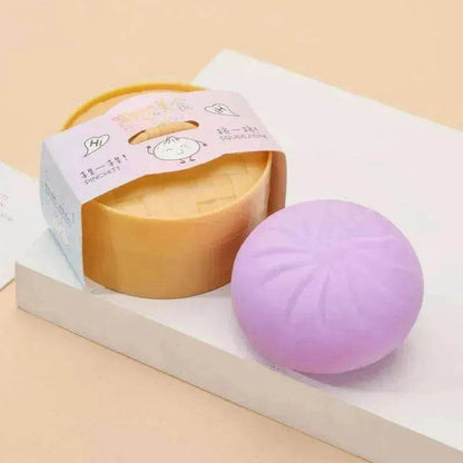 Fashion Personality New Simulation Steamed Bun Toy