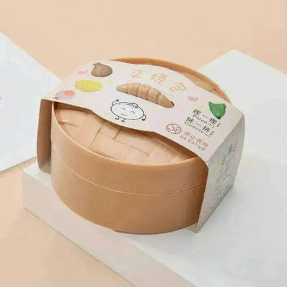Fashion Personality New Simulation Steamed Bun Toy