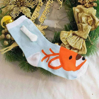 Fashion Simple Magnetic Christmas Socks For Men And Women