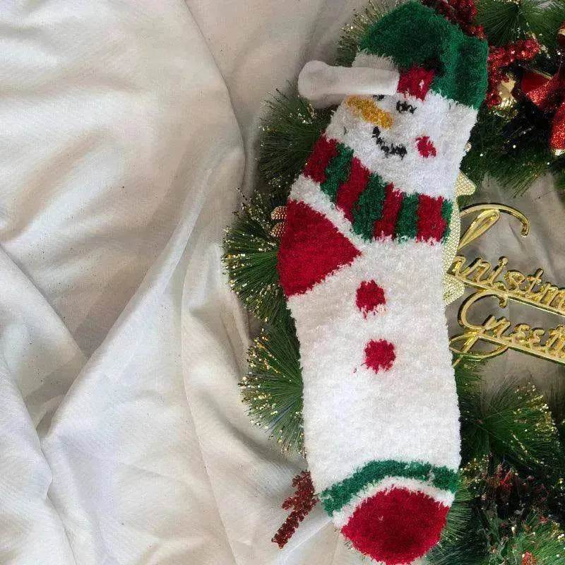 Fashion Simple Magnetic Christmas Socks For Men And Women