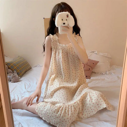 Fashion Suspender Skirt Pajamas For Women