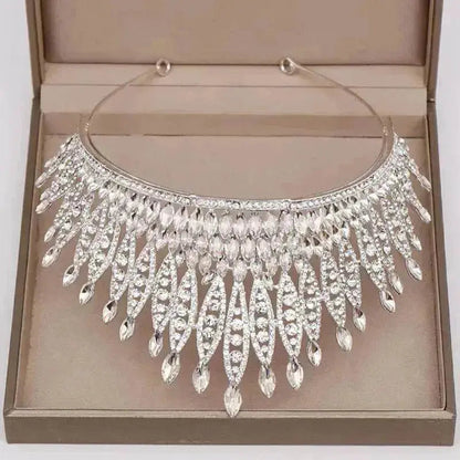 Fashion Women's Alloy Crystal Crown Headwear