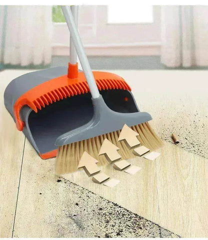 Fashionable Foldable Broom-Dustpan Set: House Helper