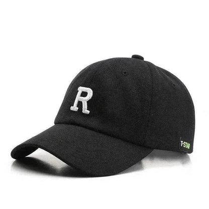 Fashionable Outdoor Simple One Letter Embroidery Sunshade Hat