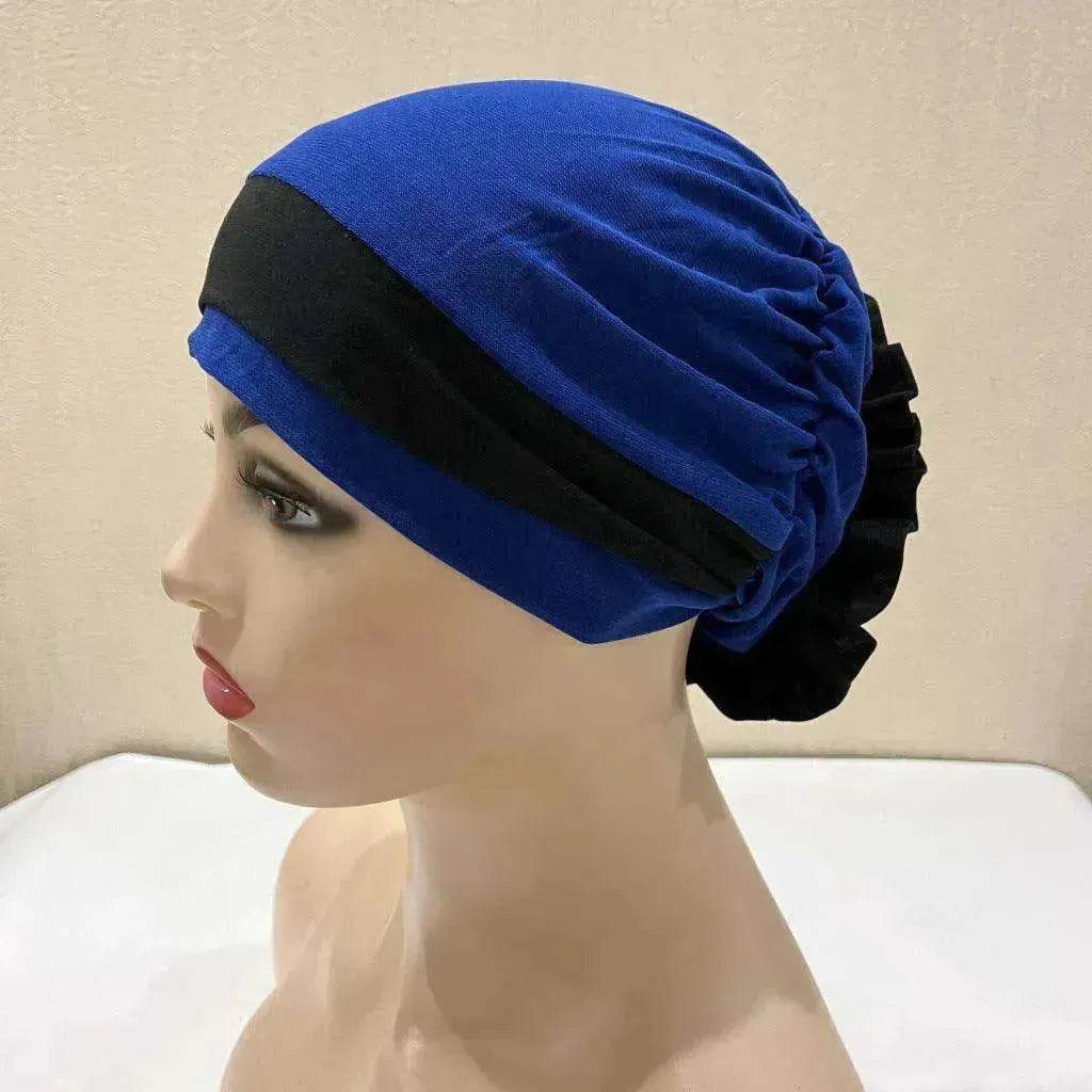 Fashionable Women's Double Color Board Bead Caps