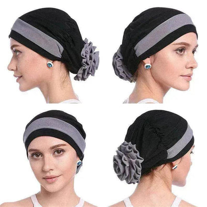Fashionable Women's Double Color Board Bead Caps