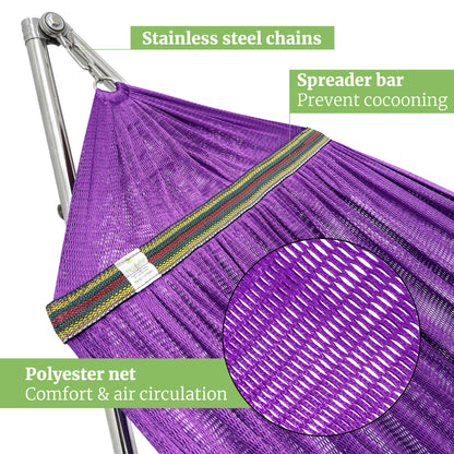 Tranquillo Universal Stainless Steel Hammock Stand for Ultimate Relaxation