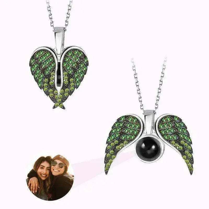 Female's Love Angel Wings Necklace