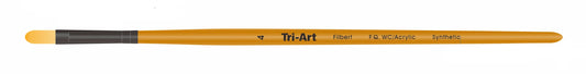 Tri-Art Artist Brushes - Short Synthetic - WC/Acryl - Filbert - 4