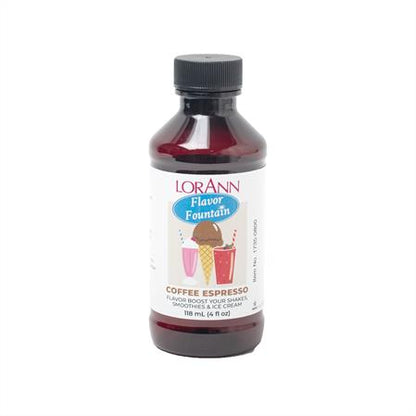 Saveur Espresso Café - 4 oz. - 32 oz. - Saveurs Crème Glacée et Boissons - LorAnn Oils - Distribution Canadienne - Livraison Gratuite au Canada pour les Commandes de Plus de 199 CAD
