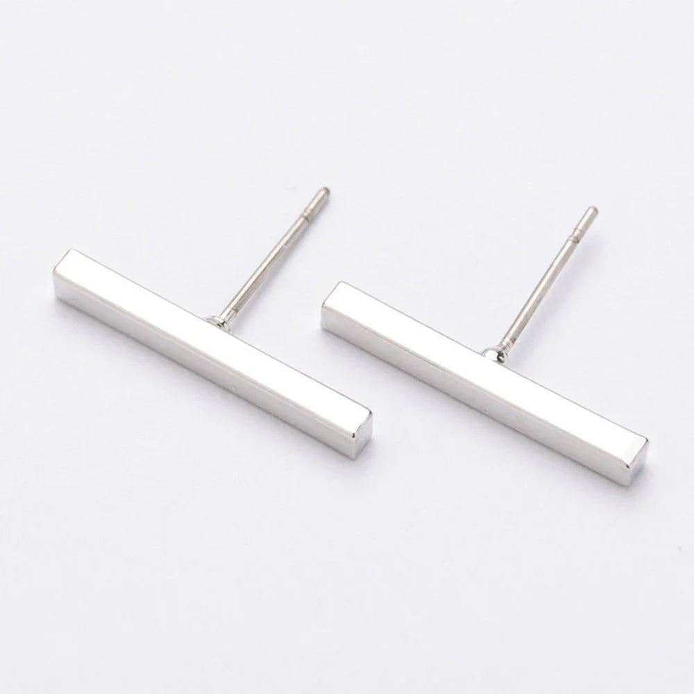 Flat earrings female earrings