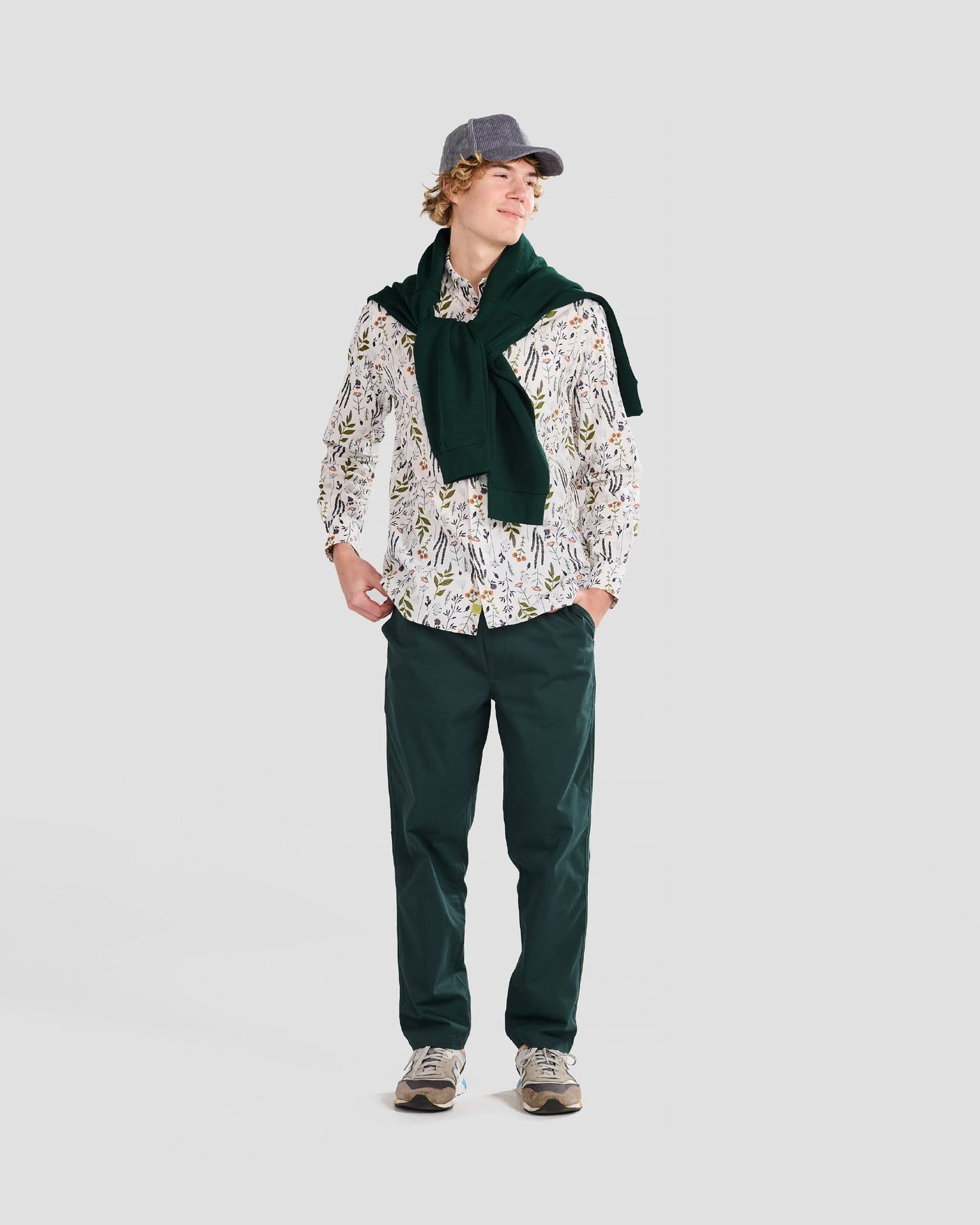 Khaki Green Chino Pants