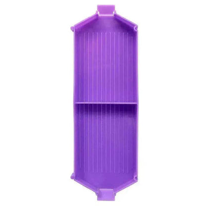 Boîte à outils pliable en forme de plateau, carrée, diamant ou ronde