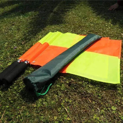 Football referee flag