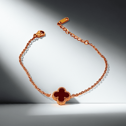 Pendentif chaîne Trèfle à quatre feuilles