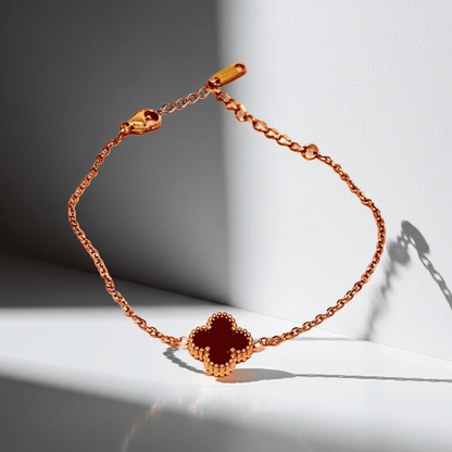 Pendentif chaîne Trèfle à quatre feuilles