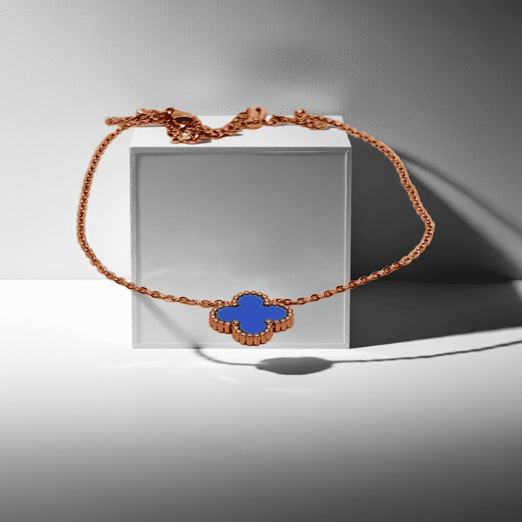 Pendentif chaîne Trèfle à quatre feuilles