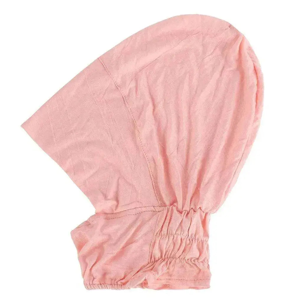 Four-Season Silk Cotton Pullover Hat in Solid Color with Elastic Fit