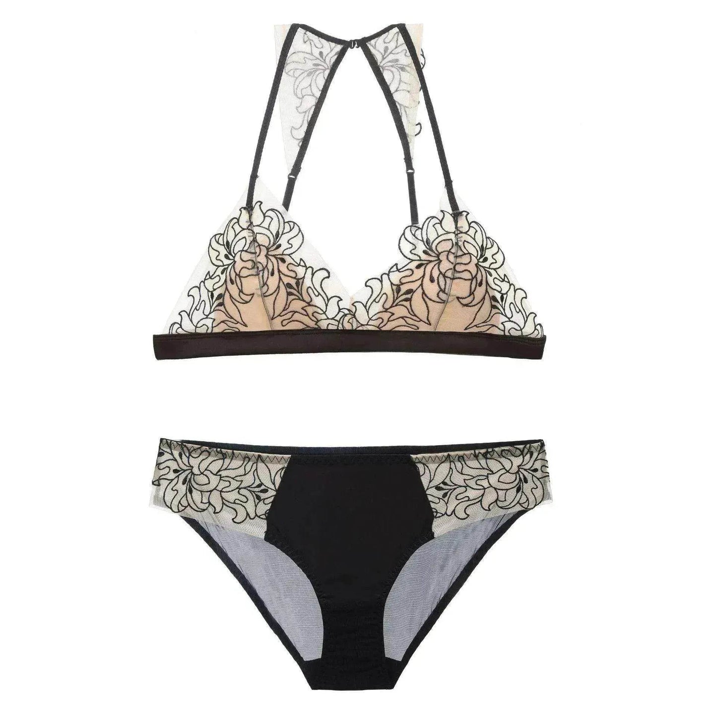 French Style Wind Lingerie Underwear Set