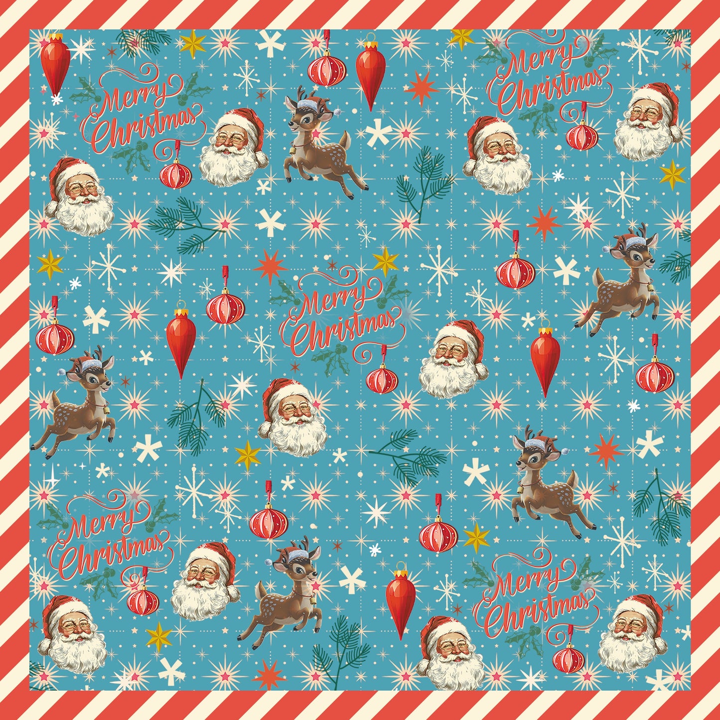 Crafter's Companion Retro Christmas Collection 6" x 6' Pad