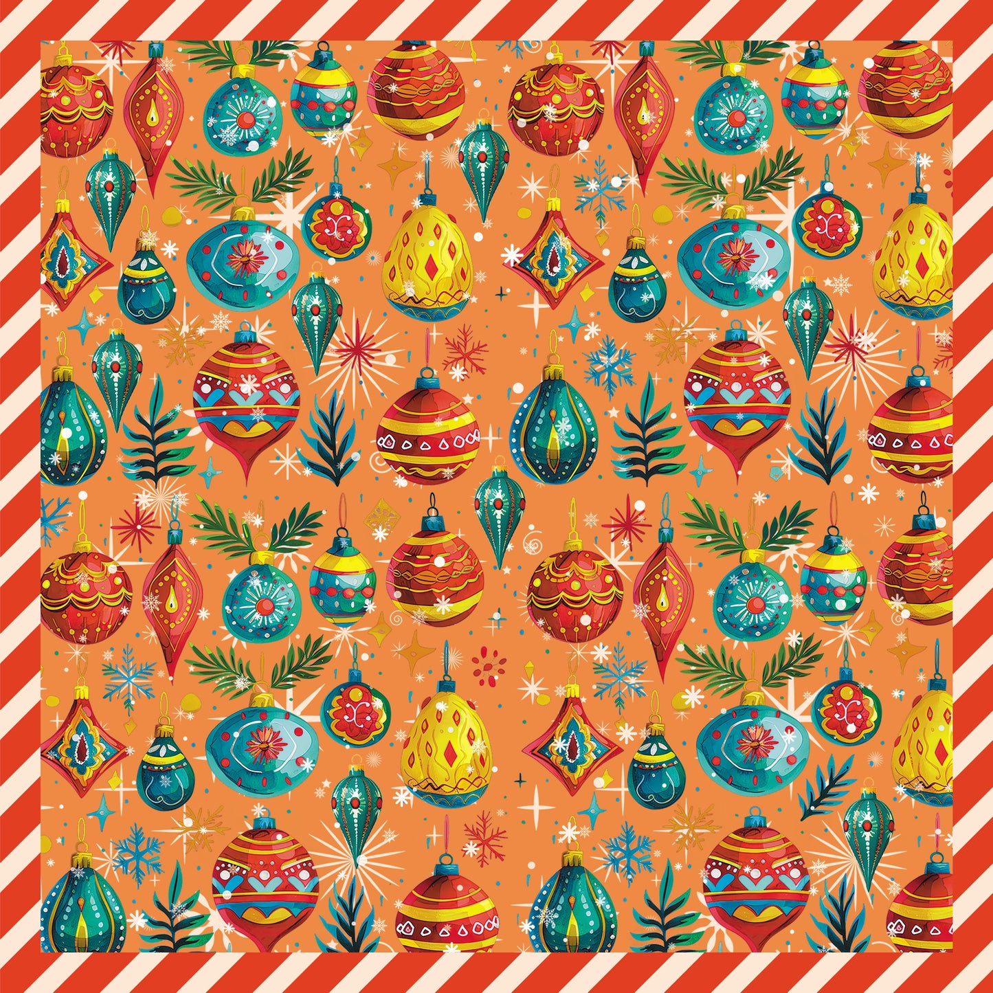 Crafter's Companion Retro Christmas Collection 6" x 6' Pad