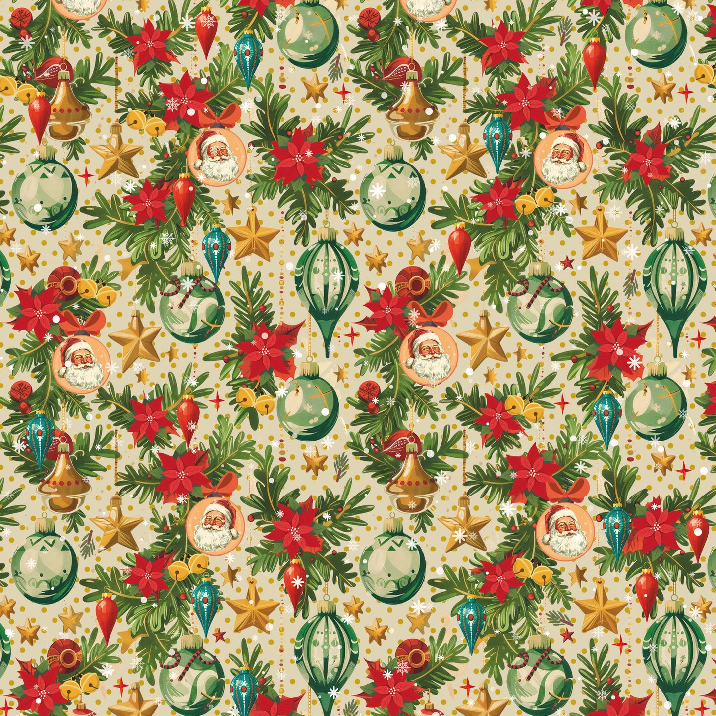 Crafter's Companion Retro Christmas Collection 6" x 6' Pad