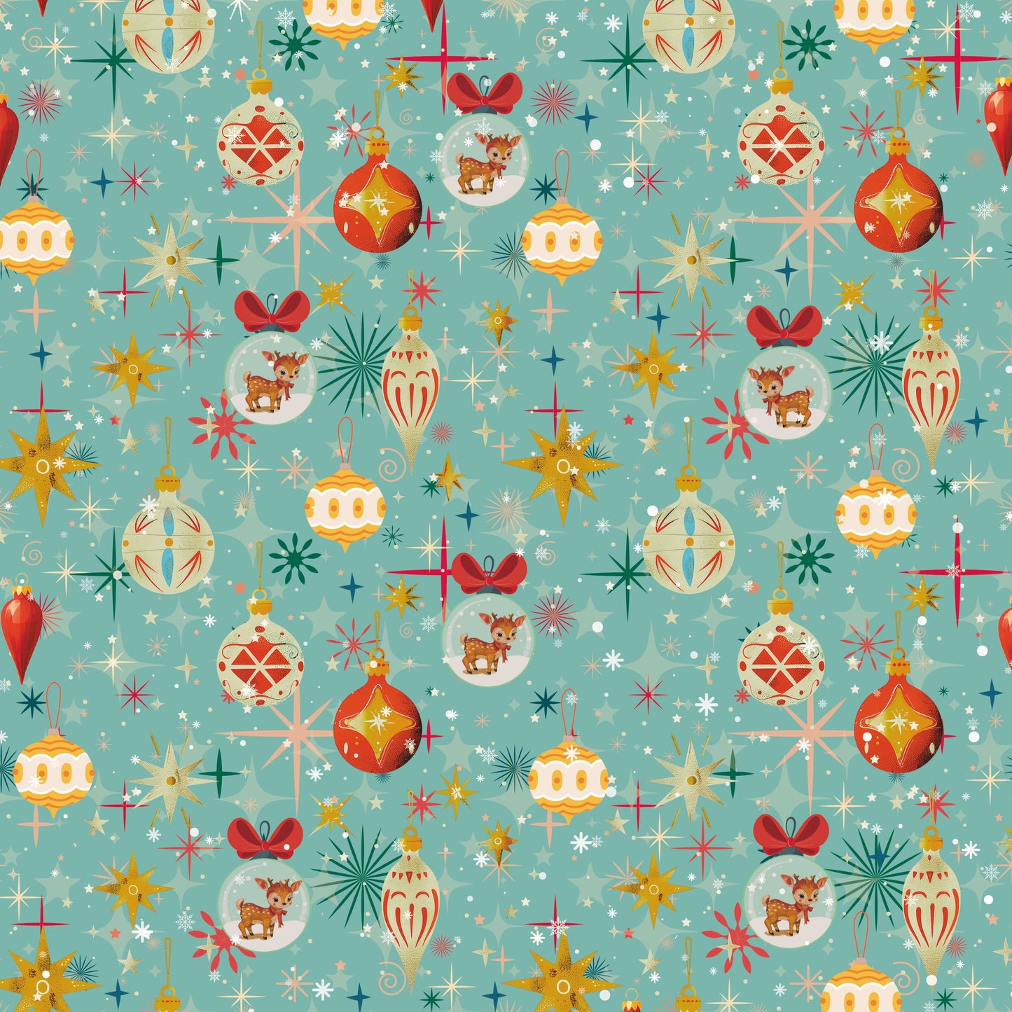 Crafter's Companion Retro Christmas Collection 6" x 6' Pad