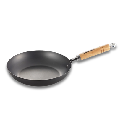 Yoshikawa Cook-Pal REN 28cm Nitrided Carbon Steel Frying Pan