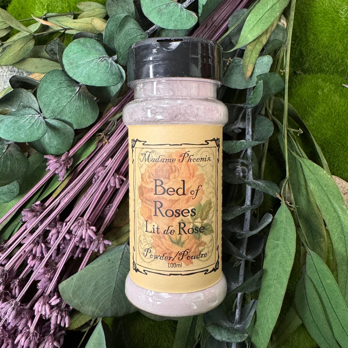 Bed of Roses All Natural Body Dusting Powder