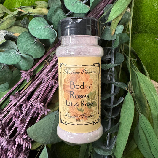 Poudre corporelle entièrement naturelle « Lit de roses »