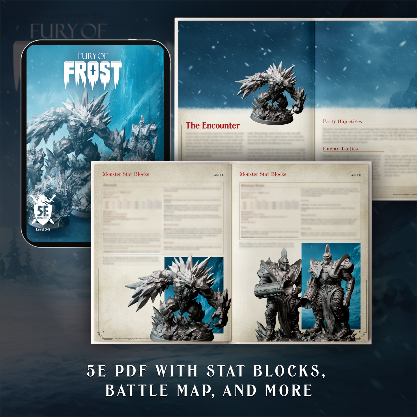 Fury of Frost | 5e Ready to Run Combat Encounter