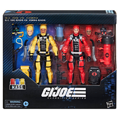 G.I. Joe Classified Series #169 G.I. Joe Diver Vs. Cobra Diver - Exclusive