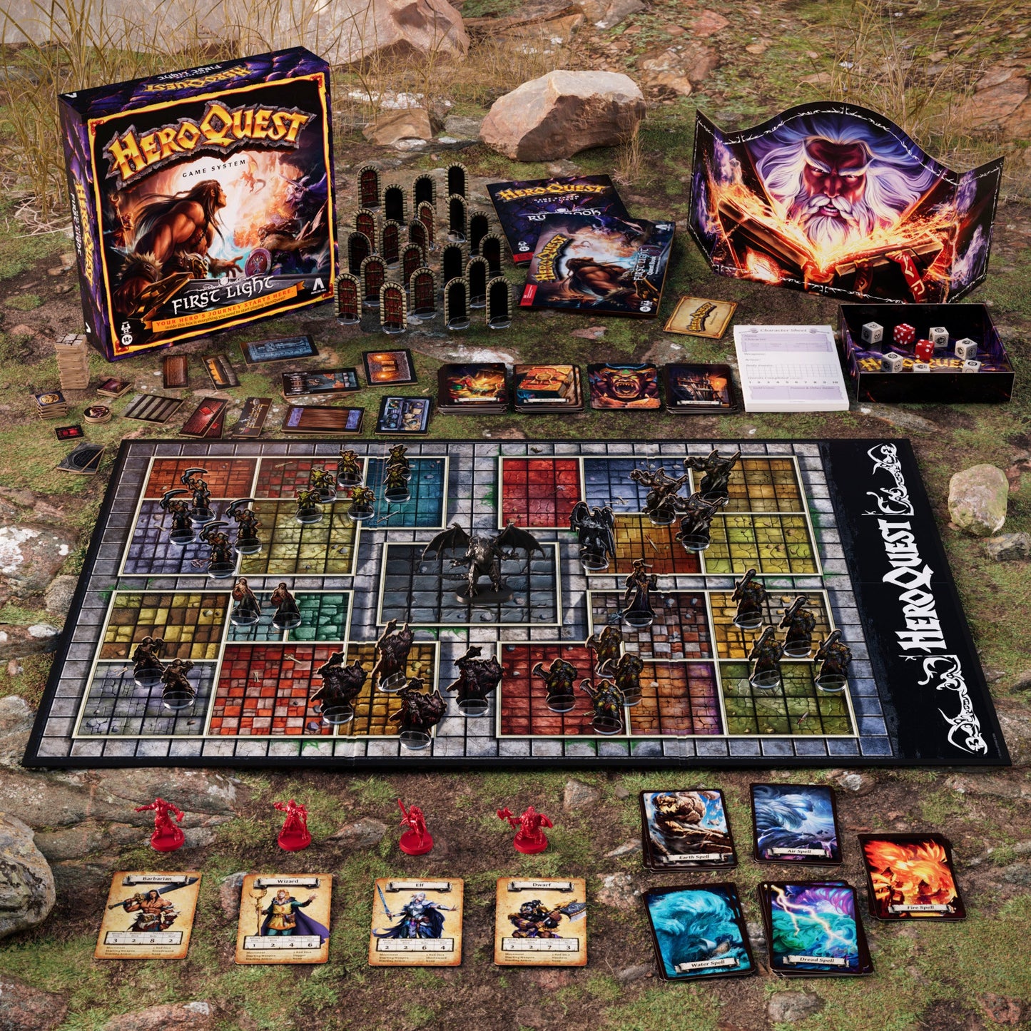 Avalon Hill - HeroQuest  - First Light - Exclusive
