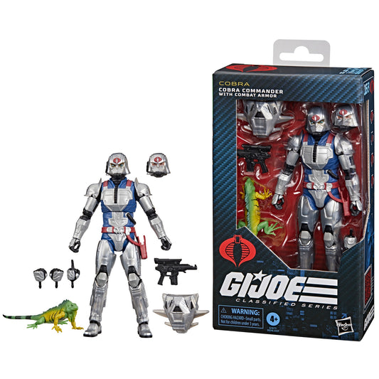 G.I. Joe Classified Series #168 Cobra Commander avec armure de combat