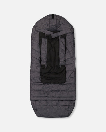 Evolutive Baby Footmuff Textured Gray