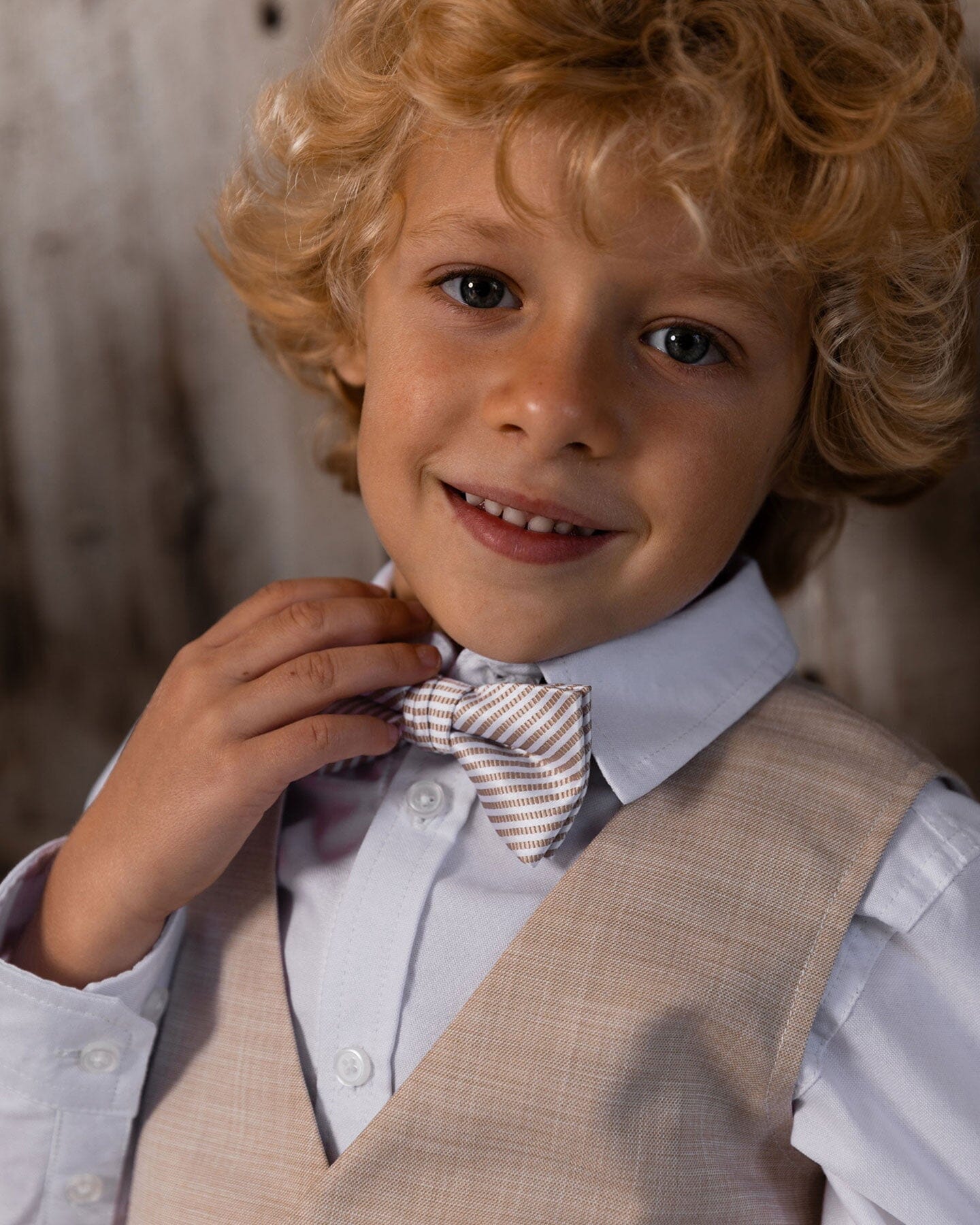 Chemise boutonnée à manches longues blanche