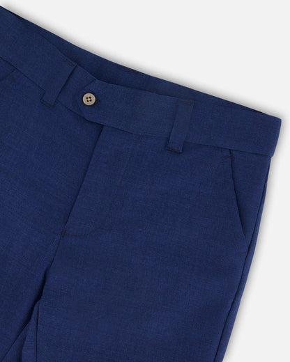 Slant Pocket Pants Navy Blue