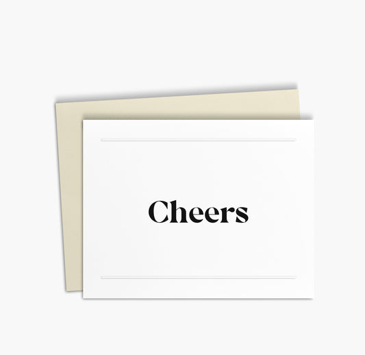 Carte de vœux « Bravo » | Carte de célébration simple