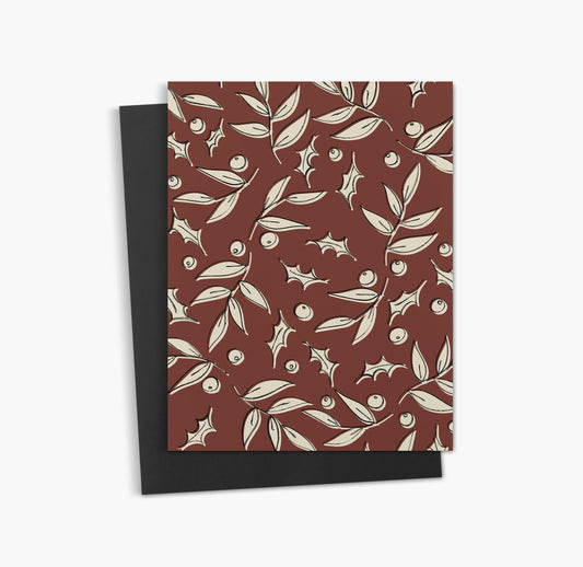 Carte de vœux motif Noël | Carte Joyeux Noël