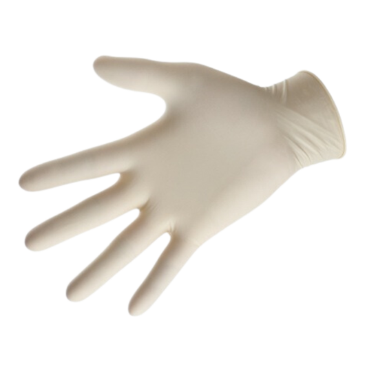 Gants en latex non poudrés très grands