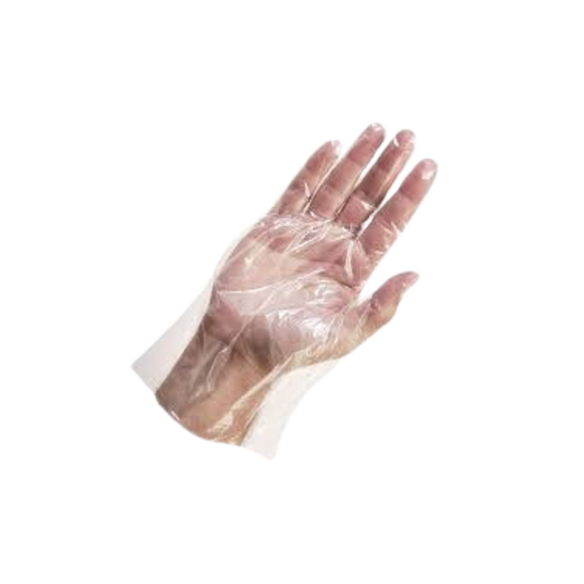 Gants de charcuterie en polyéthylène basse densité très grands