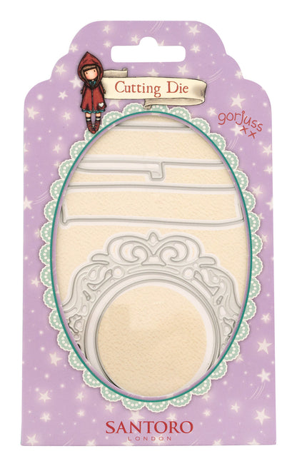 SAN Cutting Dies Scroll & Embellished Frame Gorjuss Essentials 82x129x2mm 4 PC nr.699
