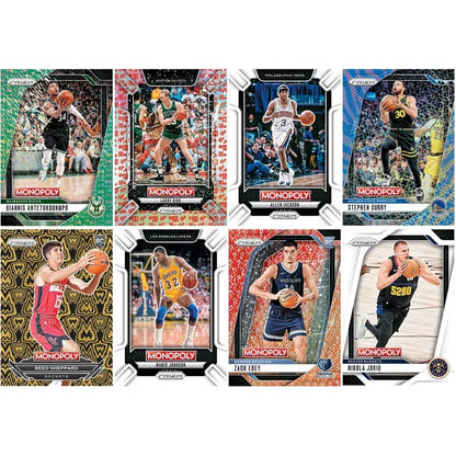 Monopoly Prizm: 2024-25 & Legends NBA Trading Cards Booster Box Booster Pack