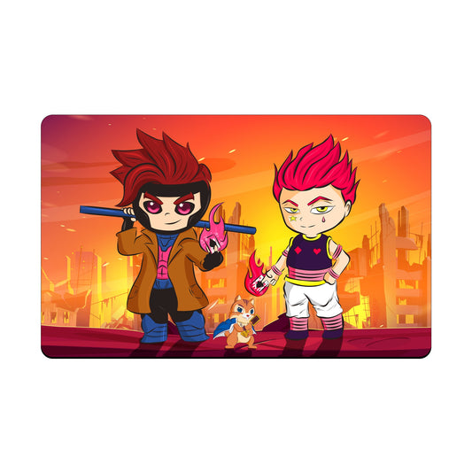 Gambit X Hisoka Playmat