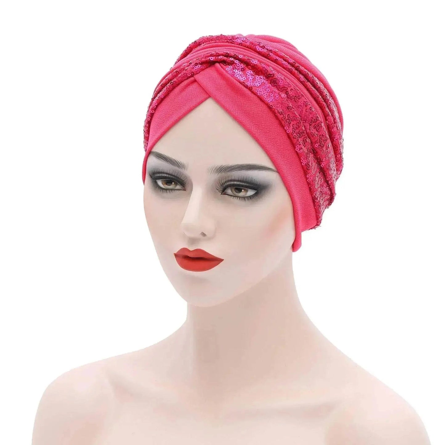 Garbled Cloth Sequined African Baotou Arab  Hat
