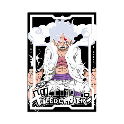 Centre de terrain métallique Luffy Gear 5