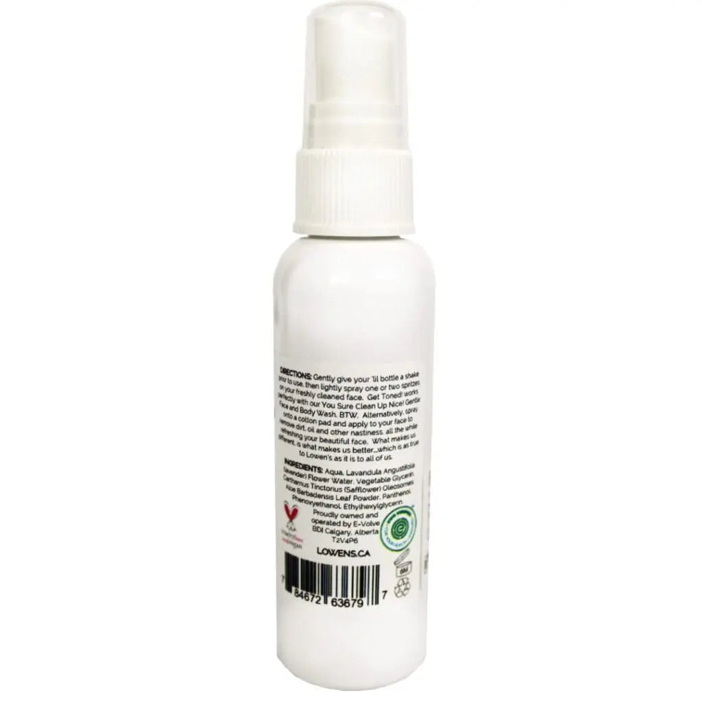 Get Toned! Vegan Aloe Vera Toner