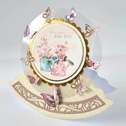 Découpage Découpé à l'Emporte-Pièce - Un Kaléidoscope de Papillons (Lot de 2)