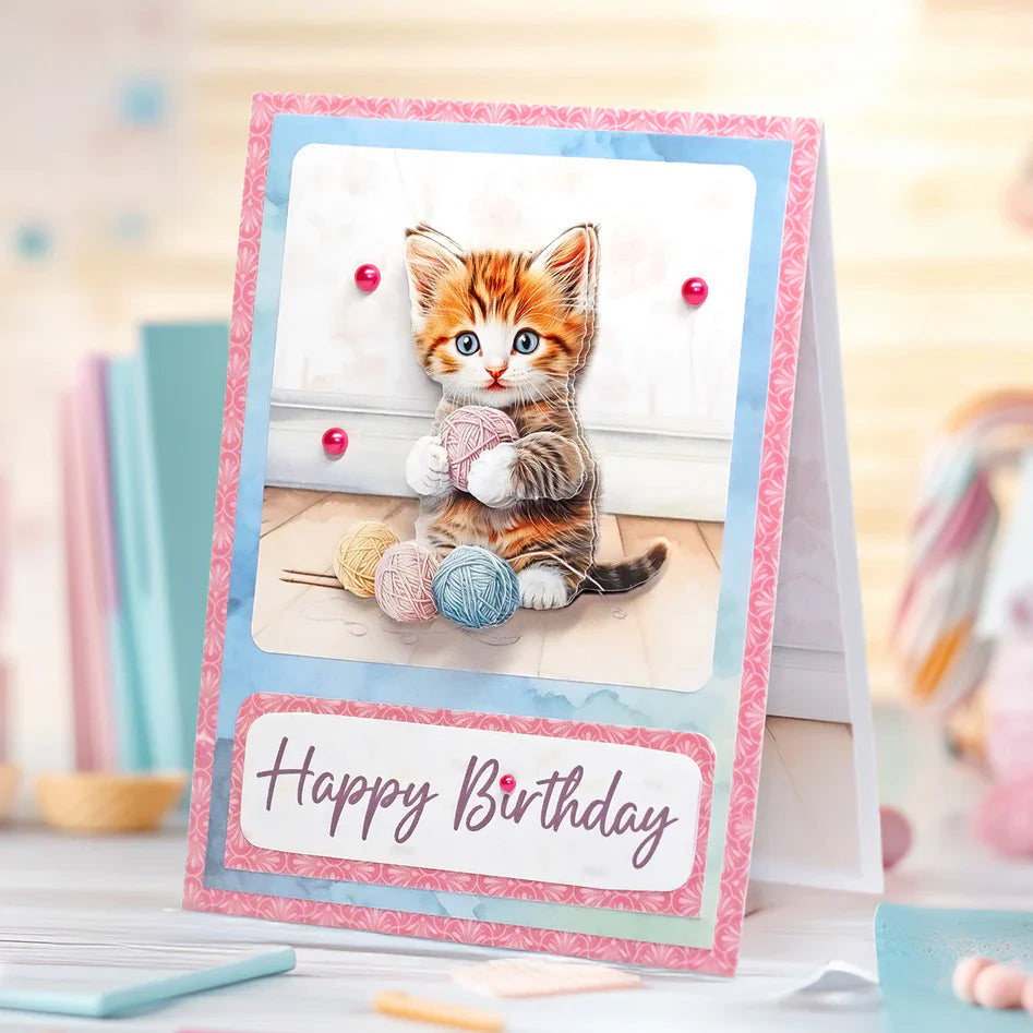 Collection de découpes et de décopatch Chatons Ingénieux