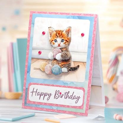 Collection de découpes et de décopatch Chatons Ingénieux